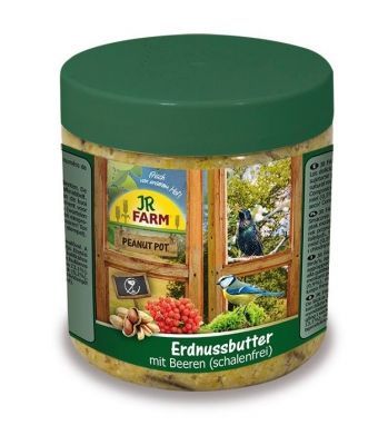 JR-Farm PEANUT-POTT Erdnussbutter mit Beeren, 400g