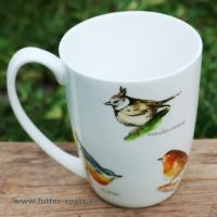 Tasse Vogelchor aus hochwertigem Porzellan